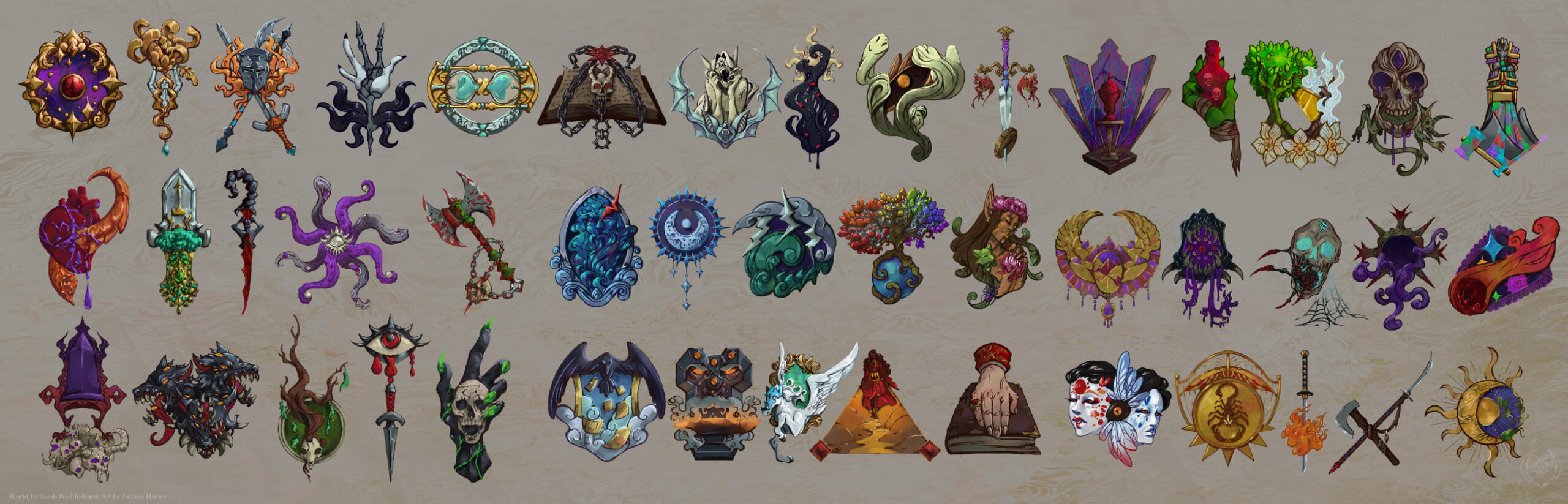 Commission - God Crests