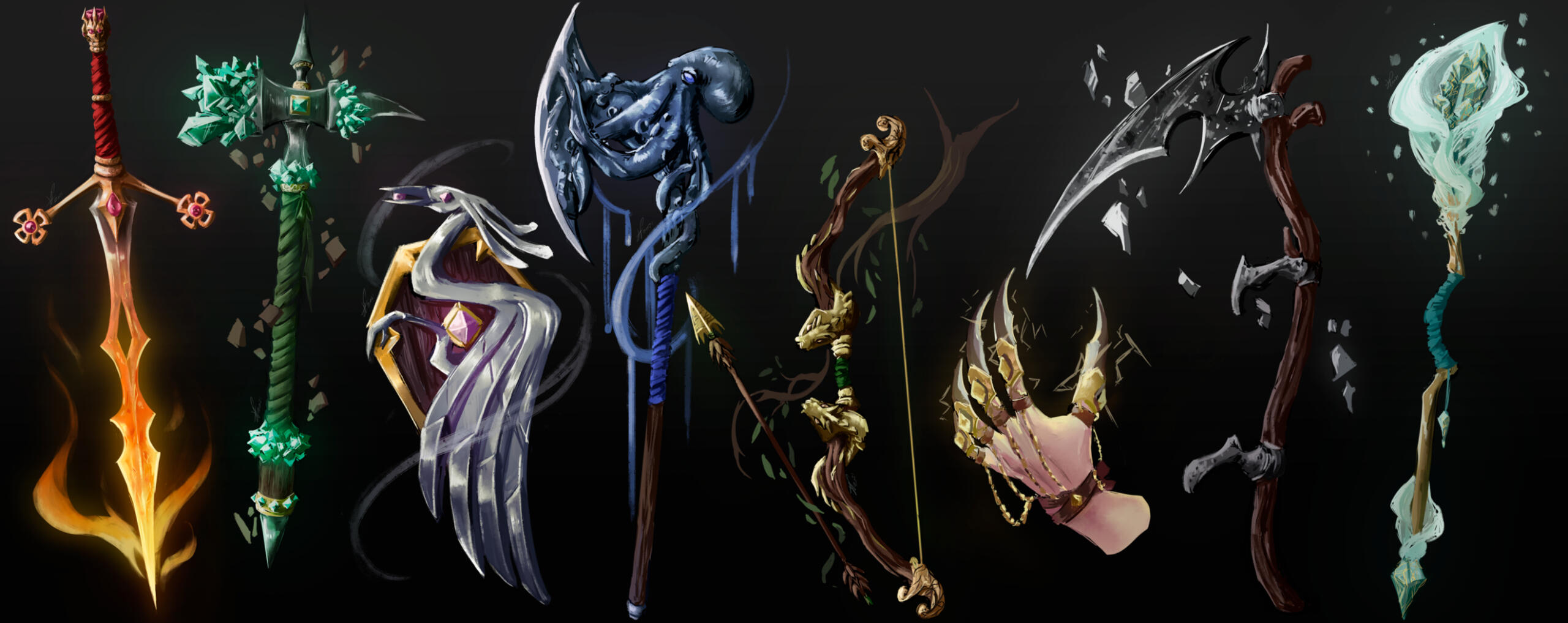 Commission - Elemental Weapons